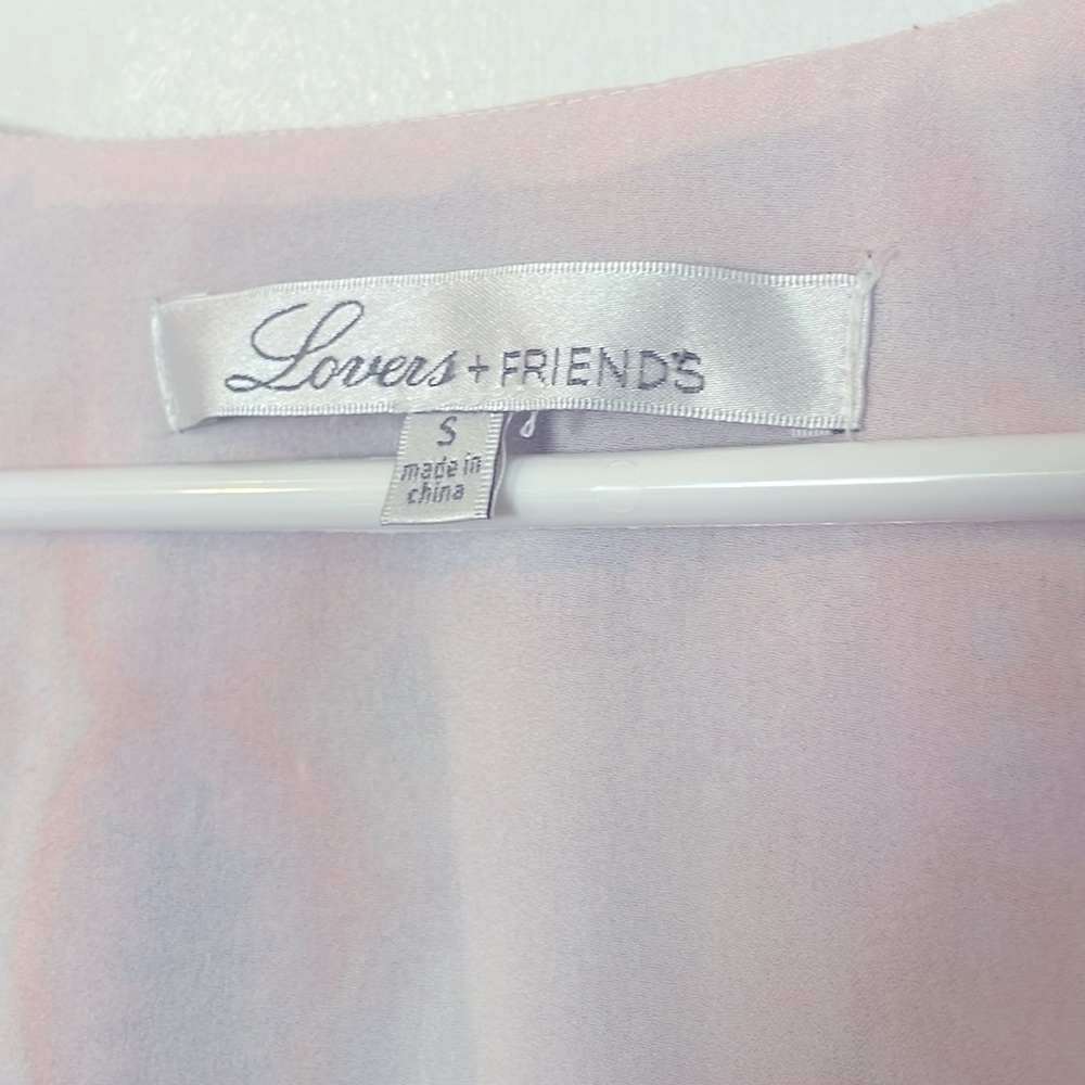 πHPπ Lovers + Friends Drea Kimono in Blush Pink - Picture 3 of 4